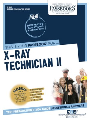 cover image of X-Ray Technician II